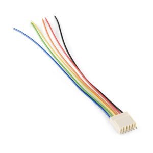 6 Pin Crimp Shell Wire | Straight Connector pair