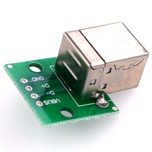 USB Type-B Connector Breakout Board
