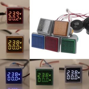 Mini Digital Voltmeter Ammeter 22mm