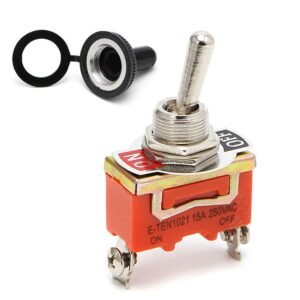 Toggle Switch Red (2 Pin)