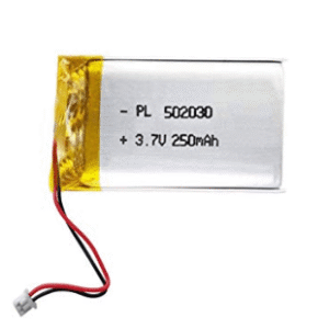 3.7V 250mAh Li Polymer Battery 502030