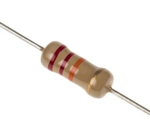 22K OHM 1W RESISTOR CARBON FILM 5%