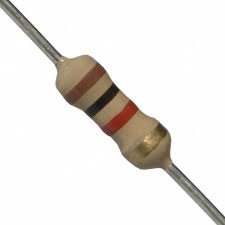 1K OHM RESISTOR 1W 5% CARBON FILM