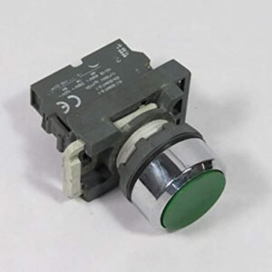 22mm PUSH BUTTON SWITCH GREEN