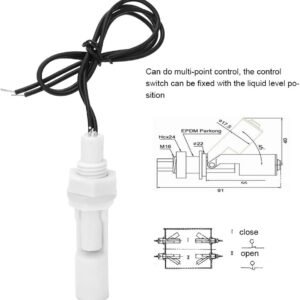 Horizontal Float Switch (White)