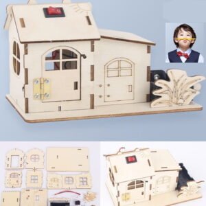 STEM DIY Home house construction light house model