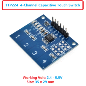 TTP224 4 Way Capacitive Touch Switch
