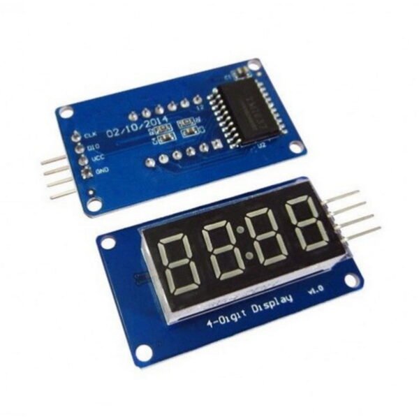 4 Bits TM1637 Digital Tube LED 7 Segments Display Module - Image 2