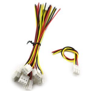 3 Pin Crimp Shell Wire | Straight Connector pair