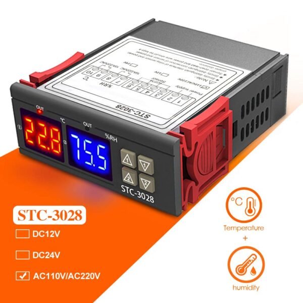 Stc3028 Digital Temperature And Humidity Controller