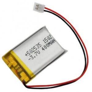 3.7V 400mAh Lithium Polymer LiPo Rechargeable Battery