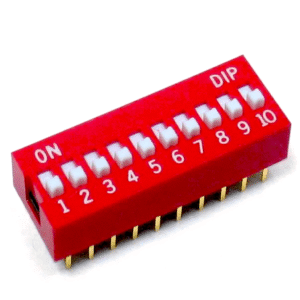 DIP Switch 10 Positions