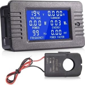 PZEM-022 Open and Close CT 100A AC Digital Display Power Monitor Meter