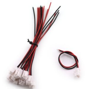 2 Pin Crimp Shell Wire | Straight Connector PAIR