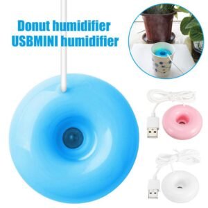 Donut Shape Mini USB Mist Maker Air Humidifier Portable Diffuser