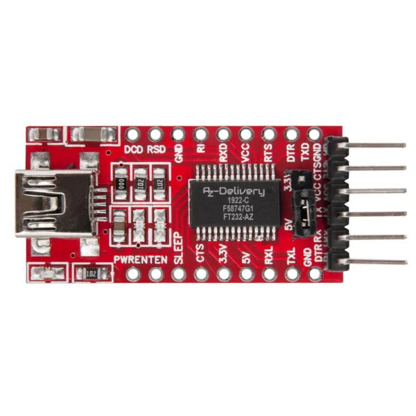 FTDI FT232 USB UART Board (mini) - Image 4