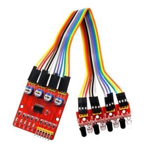 4 Way IR Line Tracking / Following Sensor Module