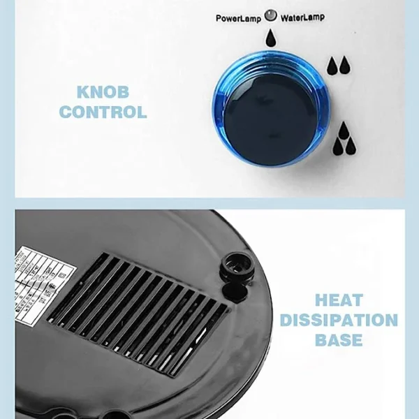 Reptile Humidifier Fogger, 4L Cool Mist Fog Mister with Tube - Image 3