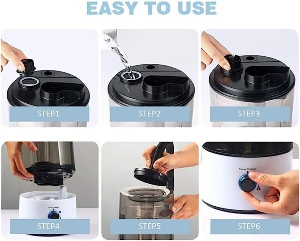 Reptile Humidifier Fogger, 4L Cool Mist Fog Mister with Tube - Image 2