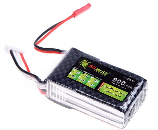LiPo 11.1V 900Mah 25C LION POWER