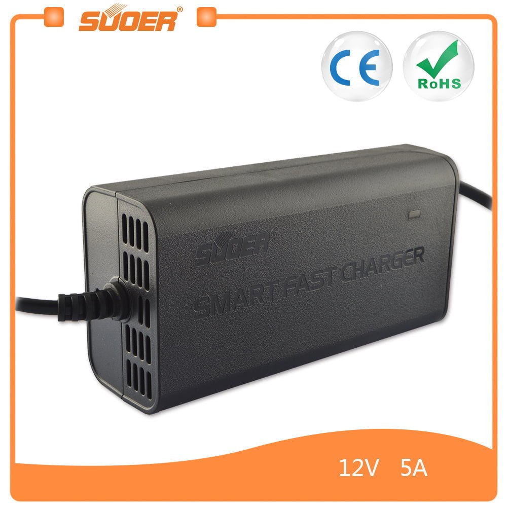 5A 12V Mini Car Battery Charger with Ce RoHS (SON-1205B)