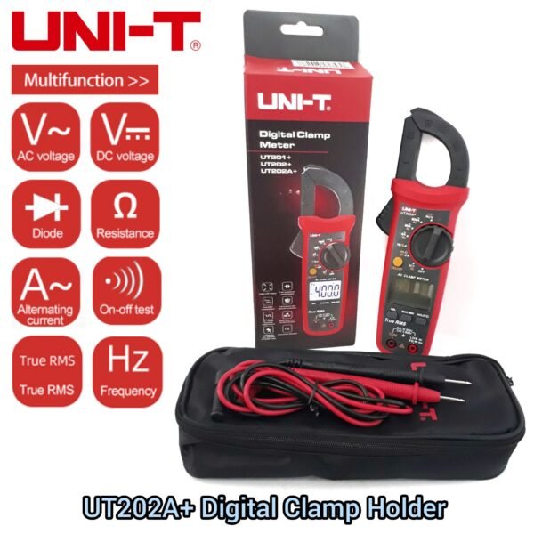 Digital Clamp Meter 600A UNI T UT202A+