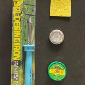 Soldering Iron 30W With Soldering Foam, Soldering Flux, Soldering wire (FINE ) 50grams