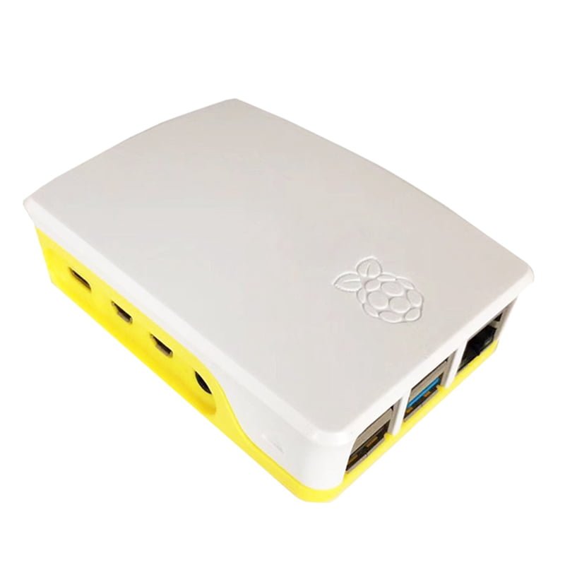 Case For Raspberry Pi 4B Light Yellow Shell - Image 3