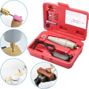 Mini Electric Drill Machine PCB Drill Grinder Set With Adapter