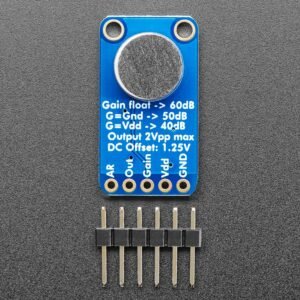 Microphone Amplifier - MAX9814 w/ Auto Gain Control