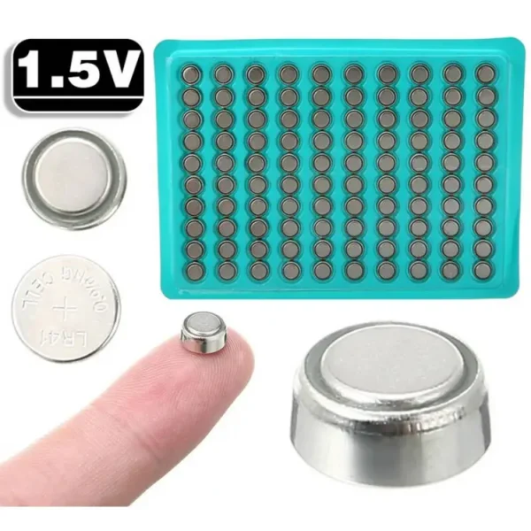LR-41 Alkaline Battery Button Cell (1.5V) - Image 3