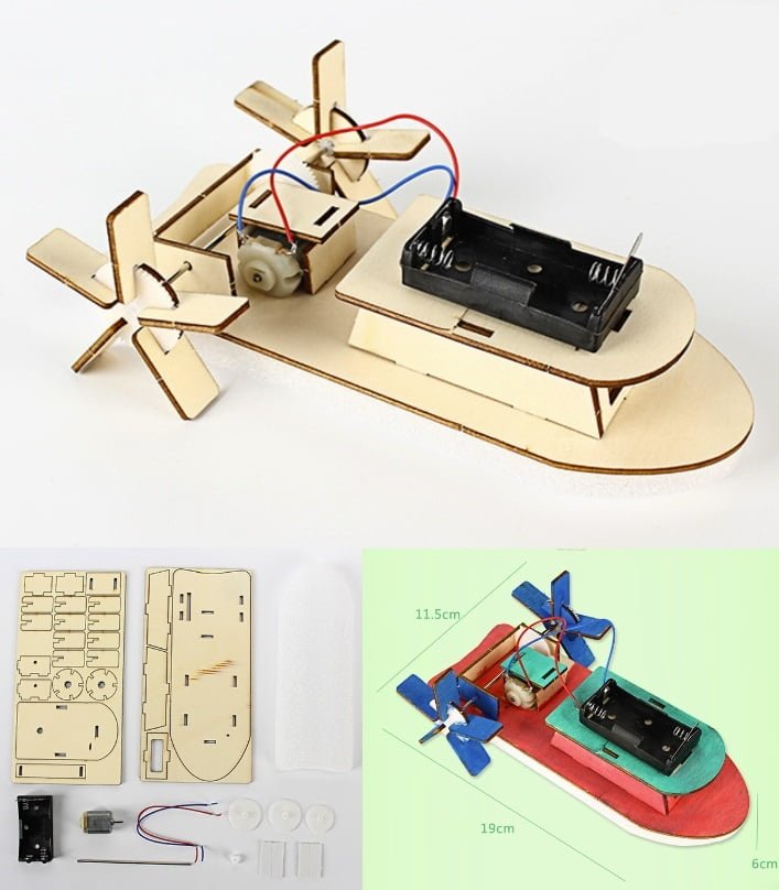 DIY Kit Remote Control Boat STEM Kit