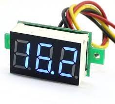 DC Voltmeter 0-30V 7-Segment Display