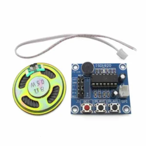 Isd1820 Recording And Playback Module With On Board Mic And Loud Speaker