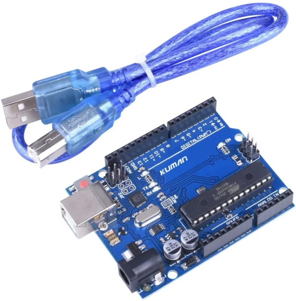 Arduino UNO R3 Dip  WITH CABLE - Image 3
