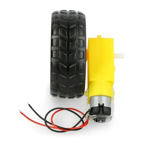 Motor + Wheel DC Geared 5V - Image 2