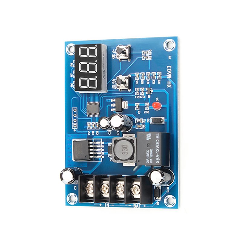 Xh-m603 Battery Charging Control Module Dc 12v-24v Voltage Charging Discharge Monitor Relay Switch Battery Protection Board - Image 3