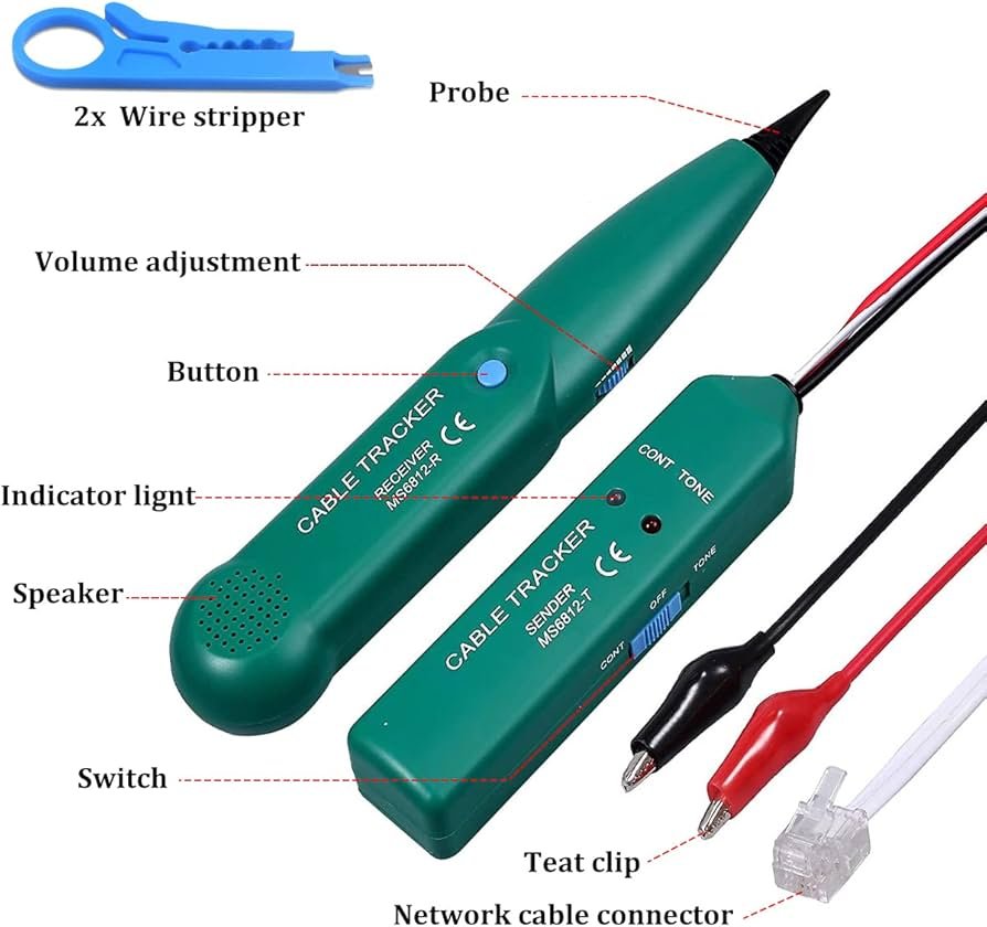 Mastech MS6812 Cable Tracker & Network Tester - Image 3